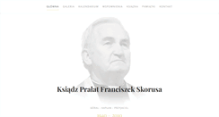 Desktop Screenshot of franciszekskorusa.pl